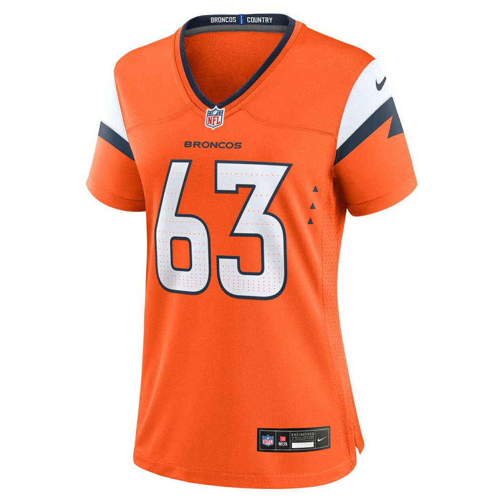 Alex Palczewski  Women's Team Game Jersey - Denver Broncos