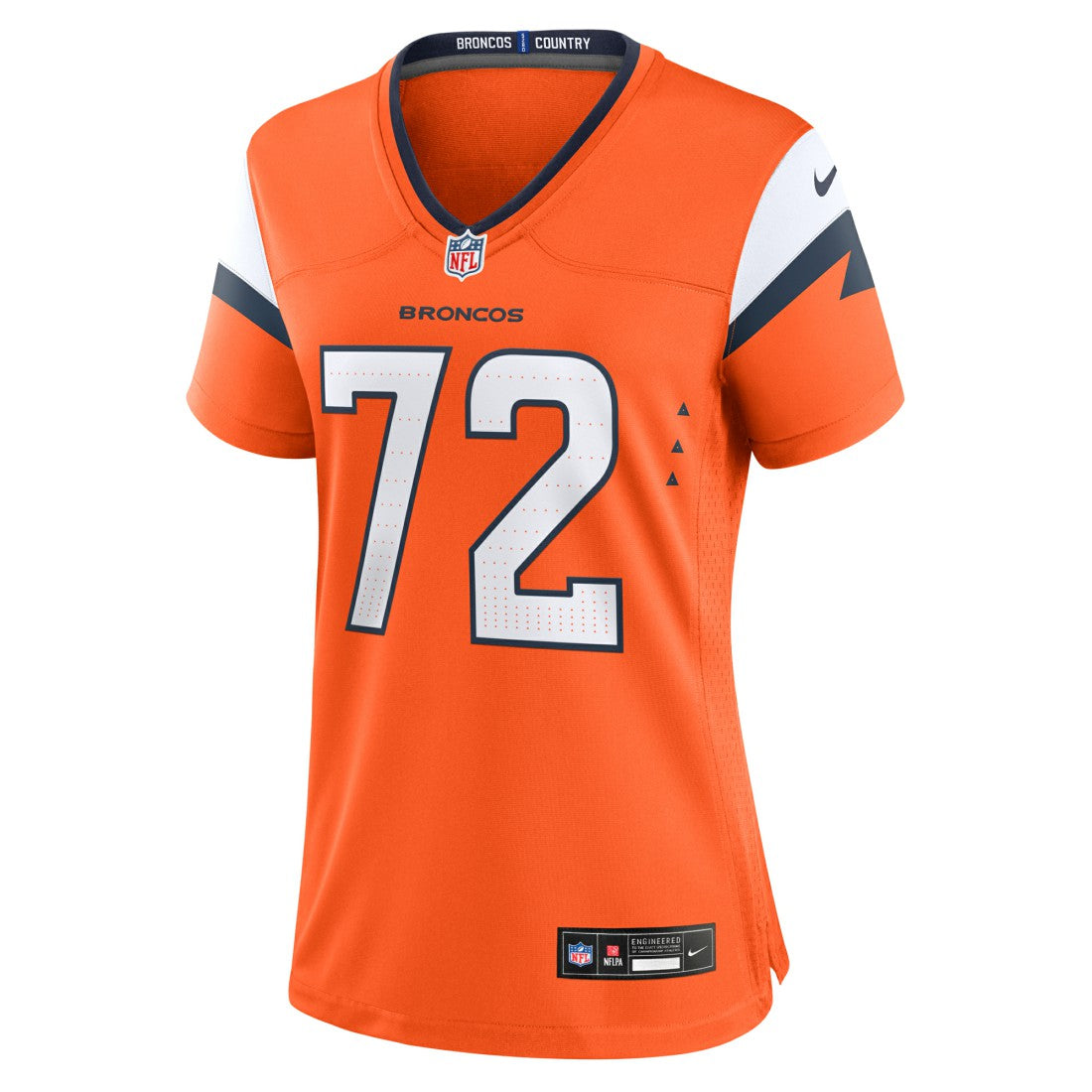 Garett Bolles  Women's Team Game Jersey - Denver Broncos