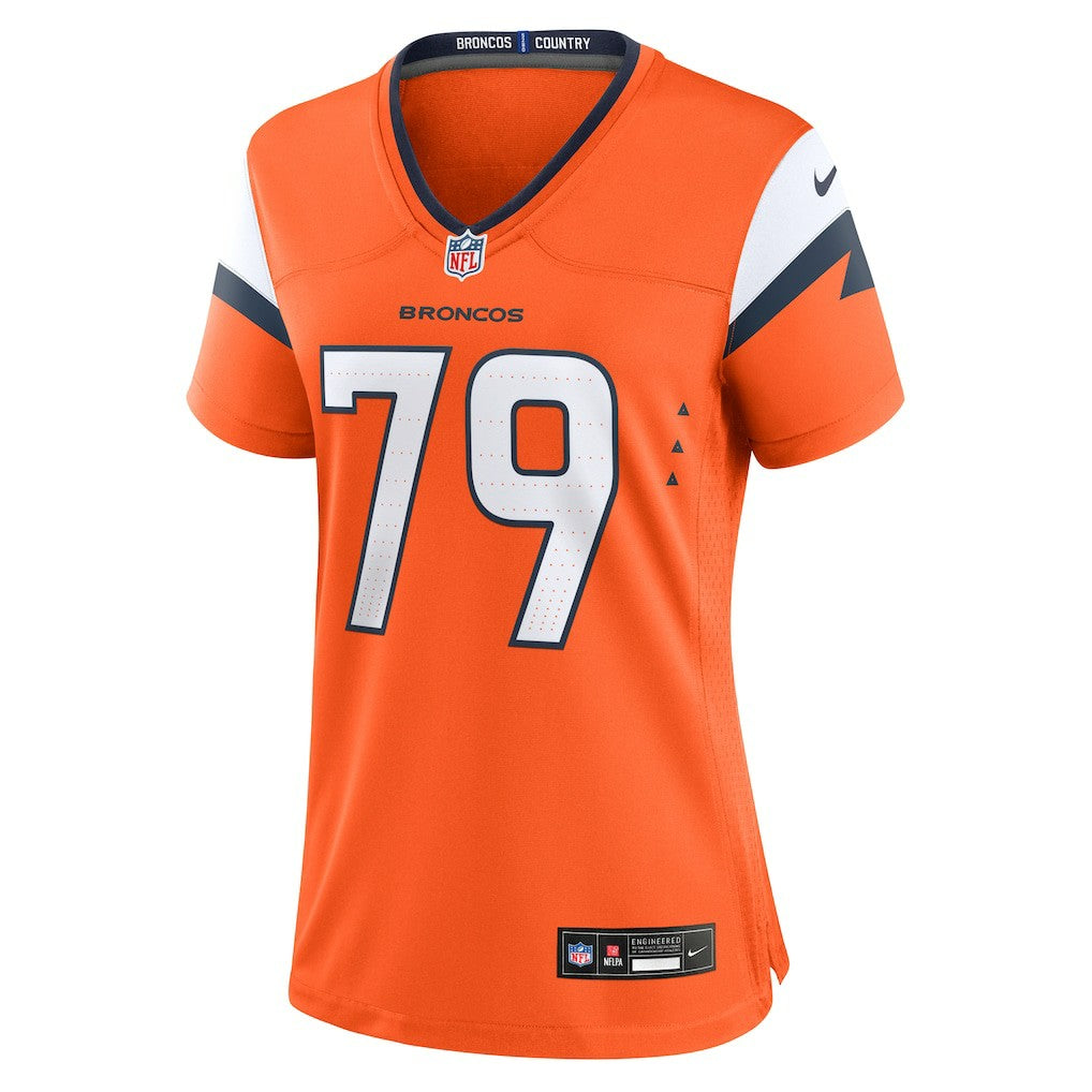 Matt Peart  Women's Team Game Jersey - Denver Broncos