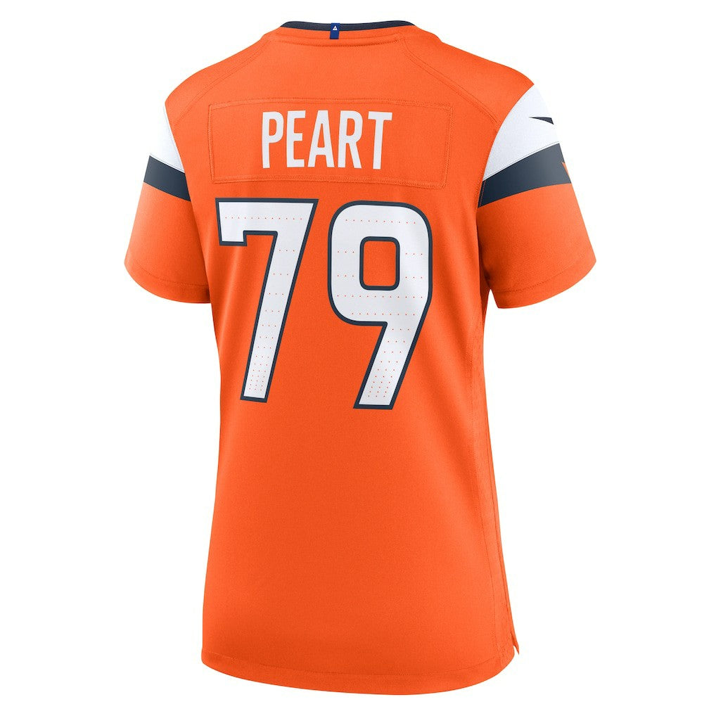 Matt Peart  Women's Team Game Jersey - Denver Broncos