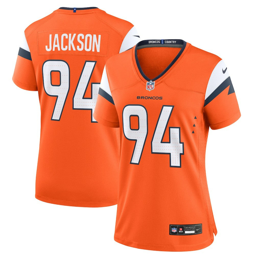 Jordan Jackson  Women's Team Game Jersey - Denver Broncos