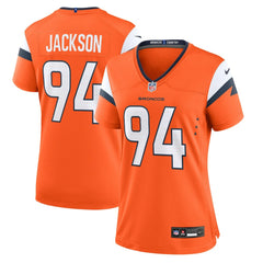 Jordan Jackson  Women's Team Game Jersey - Denver Broncos