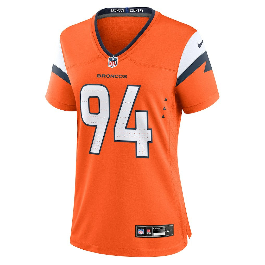 Jordan Jackson  Women's Team Game Jersey - Denver Broncos