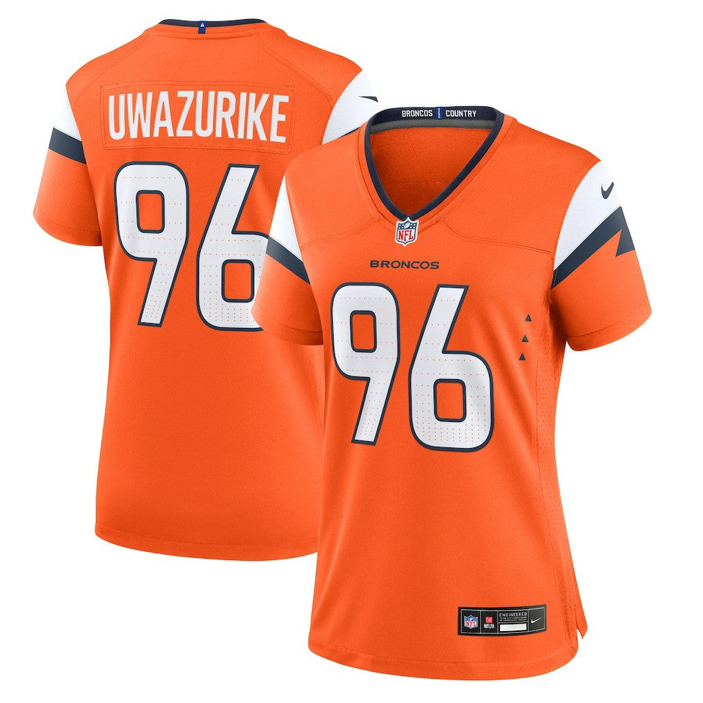 Eyioma Uwazurike  Women's Team Game Jersey - Denver Broncos
