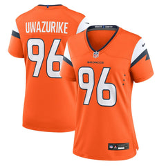 Eyioma Uwazurike  Women's Team Game Jersey - Denver Broncos