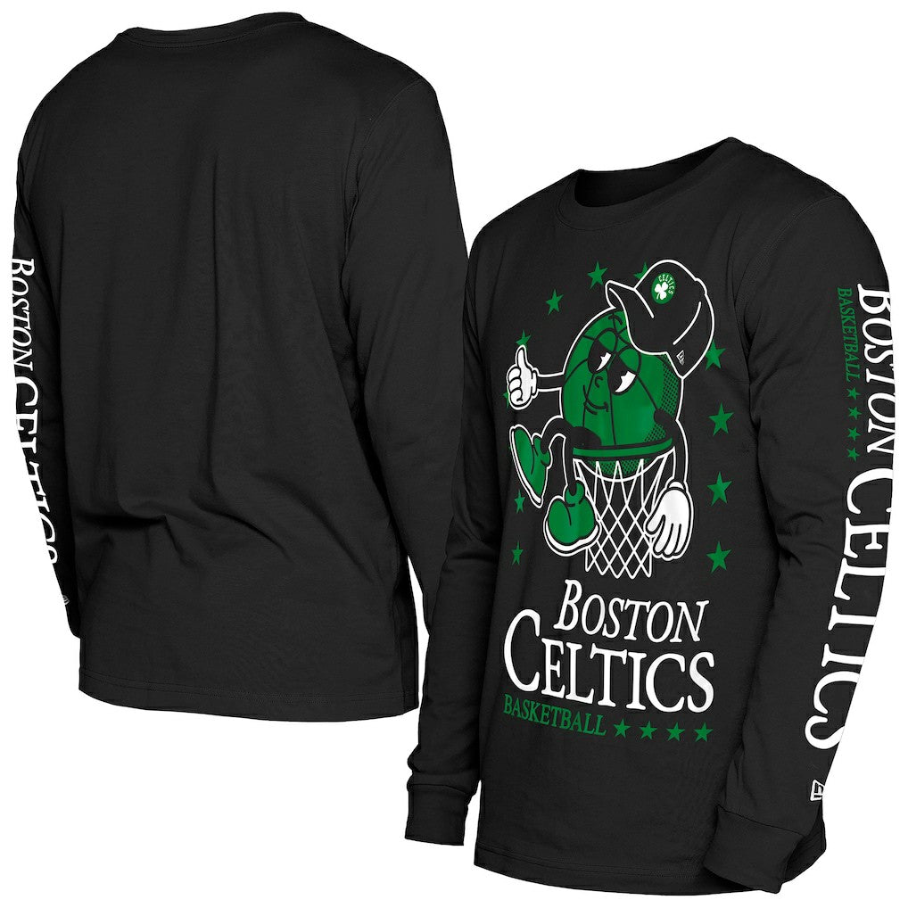 NBA Boston Celtics Old School Sport Long Sleeve T-Shirt