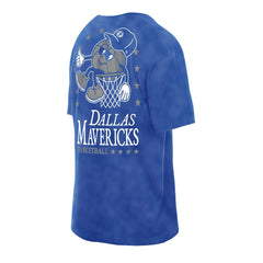 NBA Dallas Mavericks Old School Sport Enzyme Wash Oversized T-Shirt sale