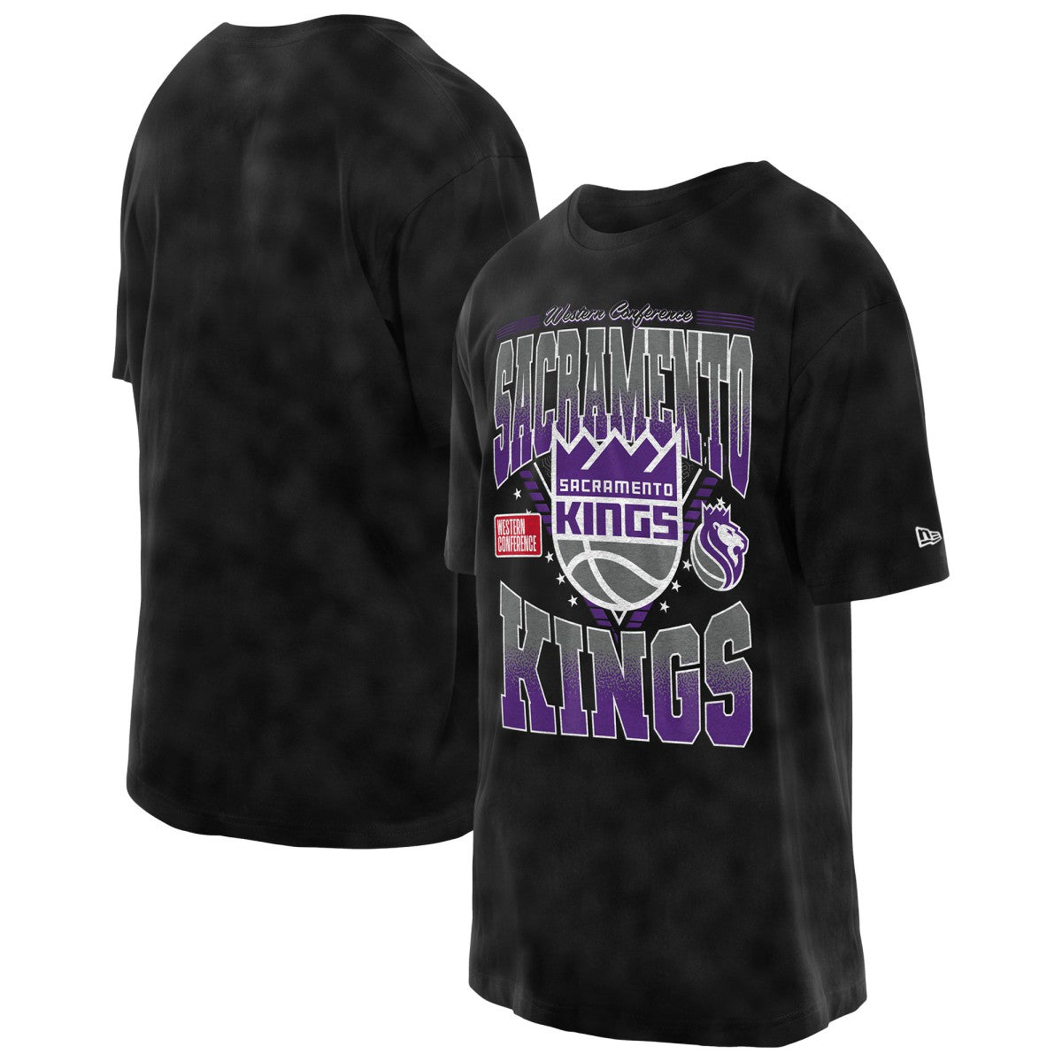 NBA Sacramento Kings Old School Sport Vintage Wash T-Shirt