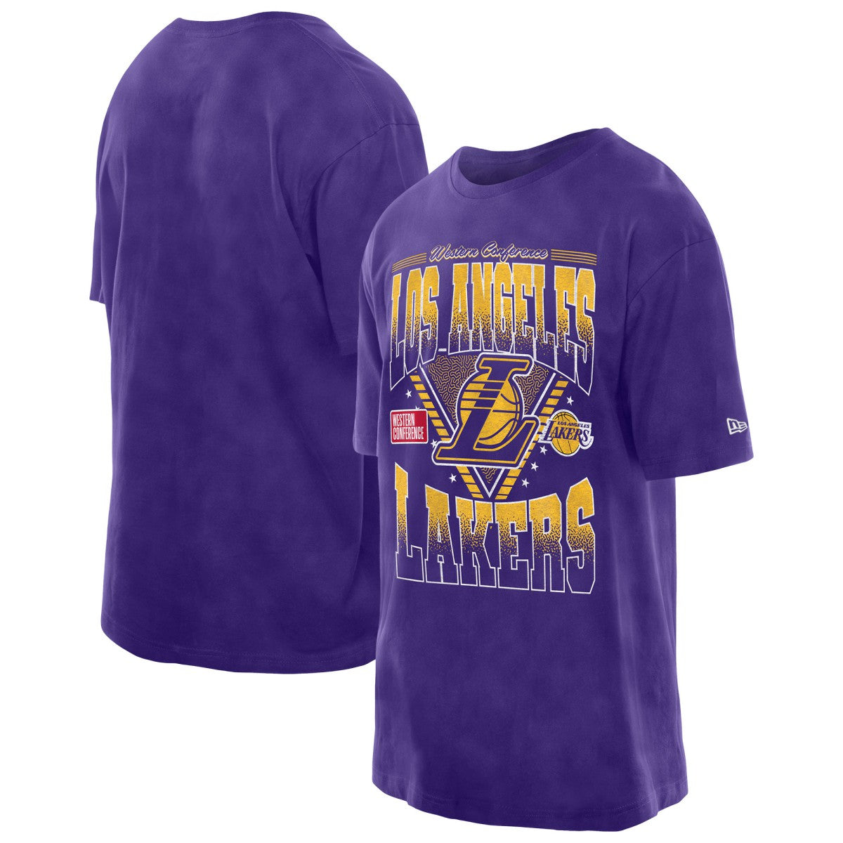 NBA Los Angeles Lakers Old School Sport Vintage Wash T-Shirt