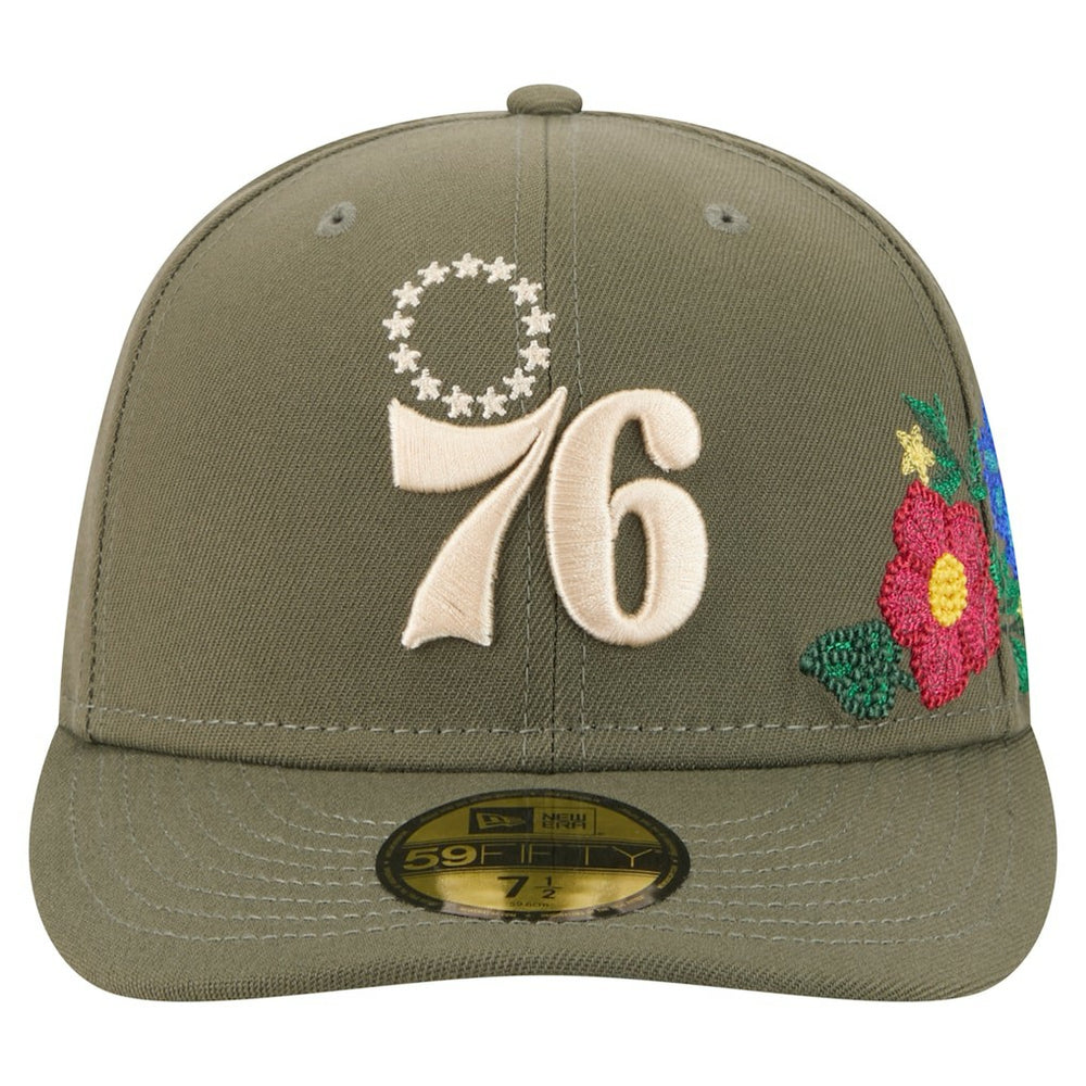 NBA Philadelphia 76ers Tonal Florals 59FIFTY Fitted Hat