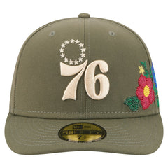 NBA Philadelphia 76ers Tonal Florals 59FIFTY Fitted Hat