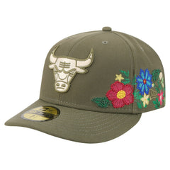 NBA Chicago Bulls Tonal Florals 59FIFTY Fitted Hat