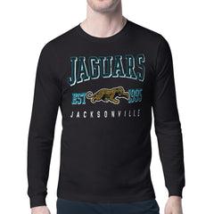 Starter Retro Team Logo Long Sleeve T-Shirt - Jacksonville Jaguars