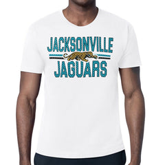 Starter Mesh Look Retro Team Logo T-Shirt - Jacksonville Jaguars