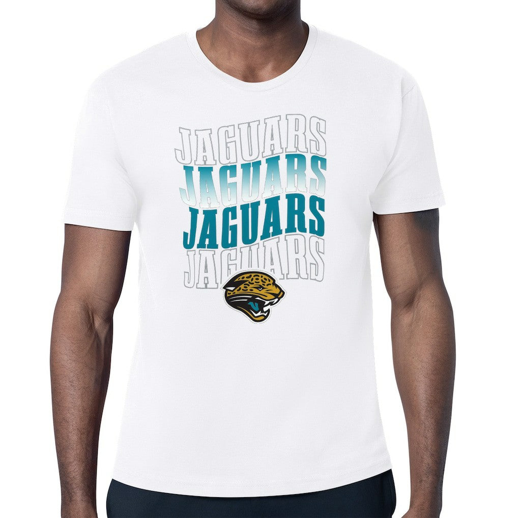 Starter Repeat Wordmark Retro Team Logo T-Shirt - Jacksonville Jaguars