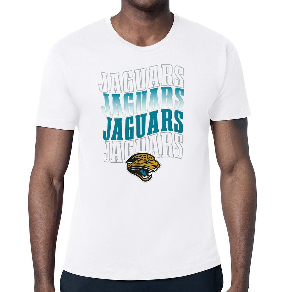 Starter Repeat Wordmark Retro Team Logo T-Shirt - Jacksonville Jaguars