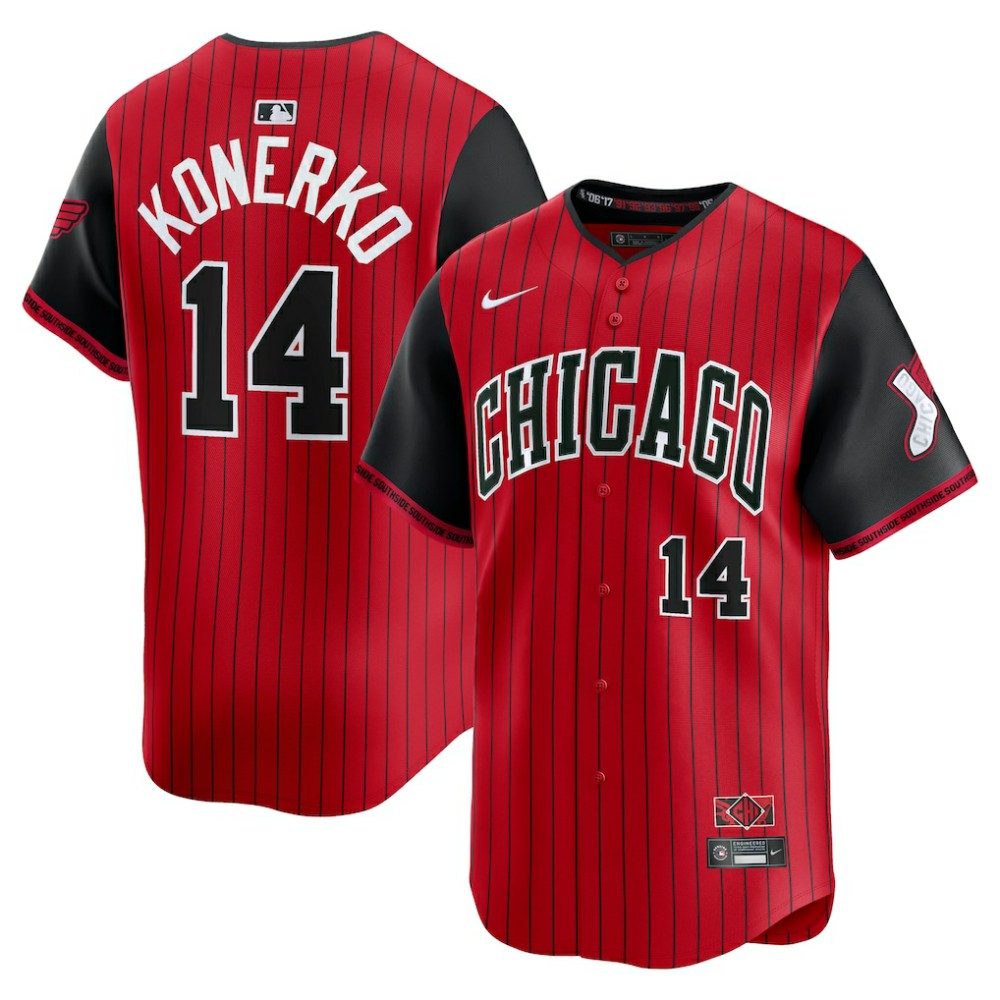 MLB Paul Konerko Chicago White Sox Nike 2025 City Connect Limited Retired Player Jersey