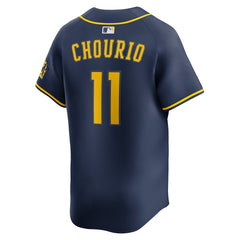 MLB Jackson Chourio Milwaukee Brewers Nike Alternate 2 Limited Jersey