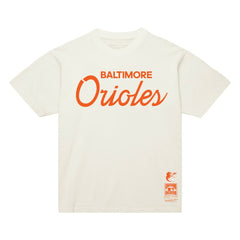 MLB Baltimore Orioles Mitchell & Ness Vintage Script T-Shirt