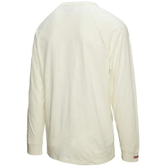 MLB Cincinnati Reds Mitchell & Ness Arched Logo Slub Long Sleeve T-Shirt