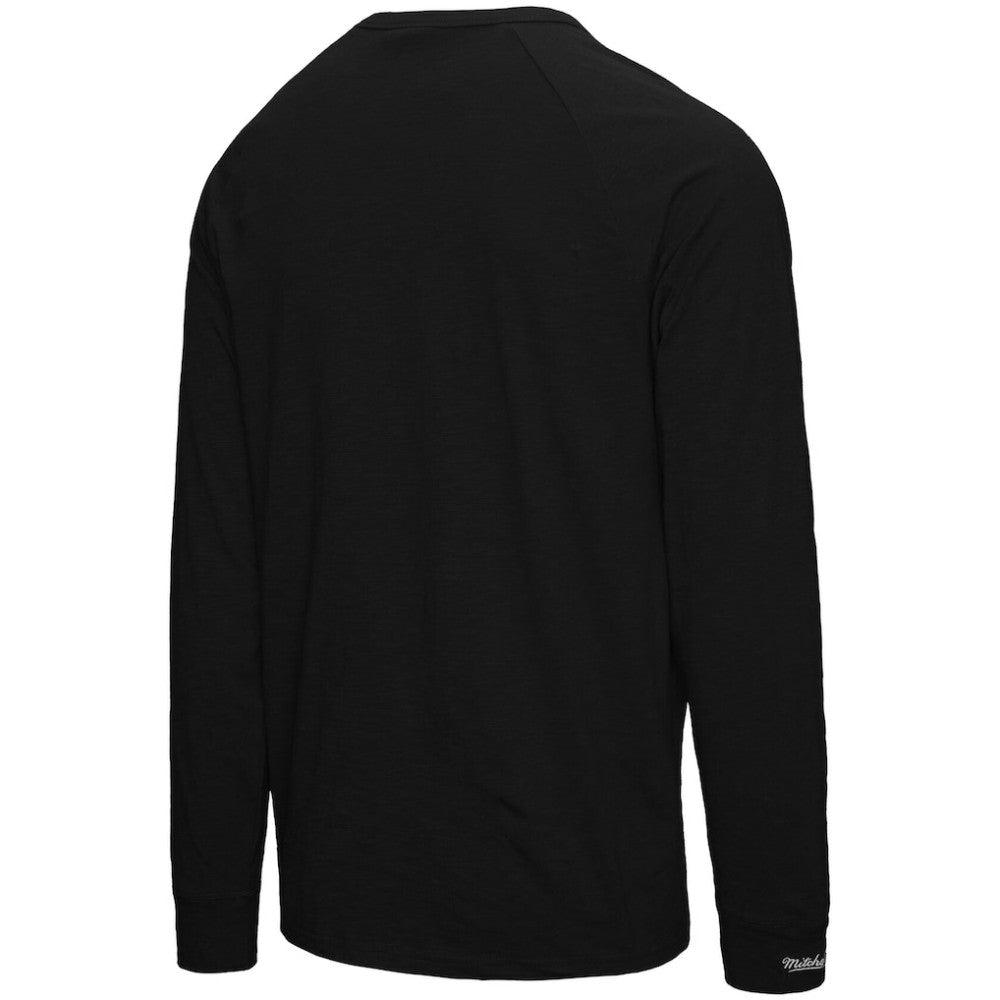 MLB Baltimore Orioles Mitchell & Ness Arched Logo Slub Long Sleeve T-Shirt