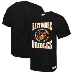 MLB Baltimore Orioles Mitchell & Ness Arched Logo Slub T-Shirt
