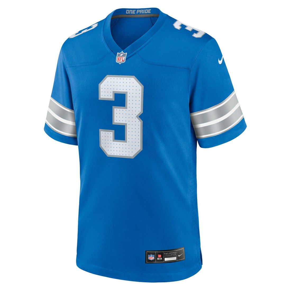 Jack Fox  Team Game Jersey - Detroit Lions