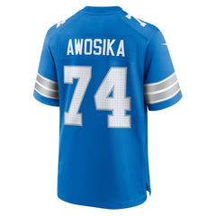 Kayode Awosika  Team Game Jersey - Detroit Lions