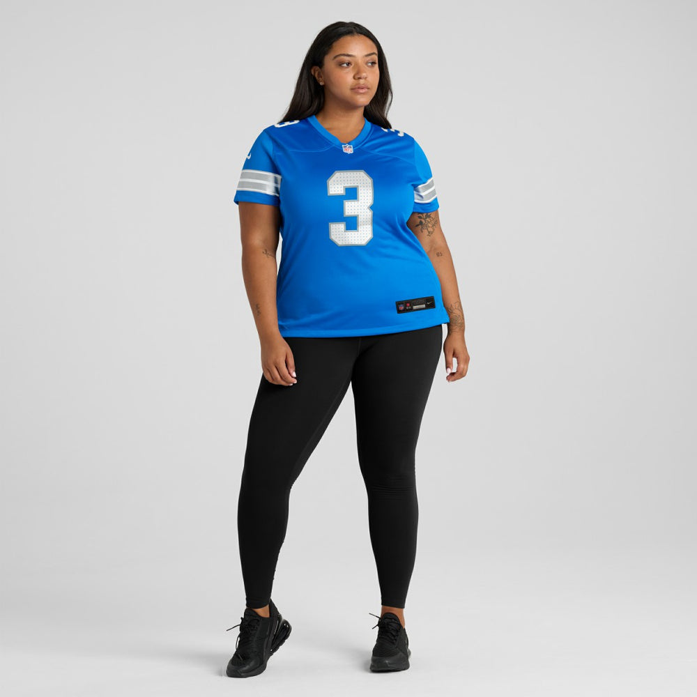 Jack Fox  Women's Team Game Jersey - Detroit Lions