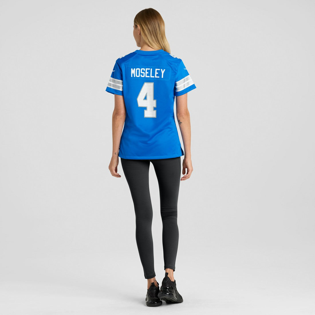 Emmanuel Moseley  Women's Team Game Jersey - Detroit Lions