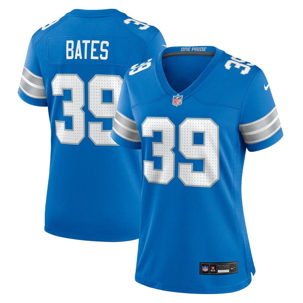 Jake Bates  Women's Team Game Jersey - Detroit Lions