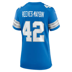 Jalen Reeves-Maybin  Women's Team Game Jersey - Detroit Lions