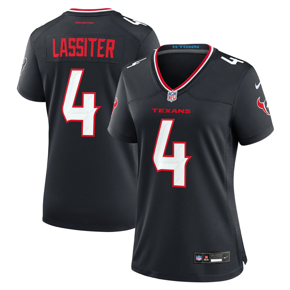 Kamari Lassiter  Women's Team Game Jersey - Houston Texans