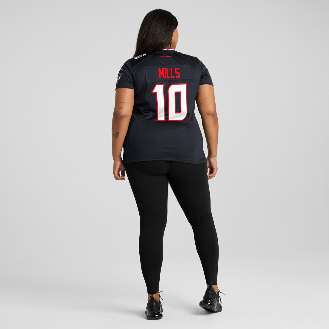 Davis Mills  Women's Team Game Jersey - Houston Texans