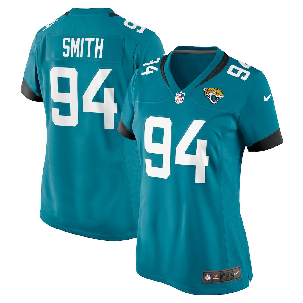 Maason Smith  Women's Game Jersey - Jacksonville Jaguars
