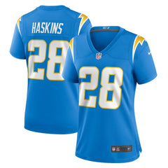 Hassan Haskins  Women's Game Jersey - Los Angeles Chargers
