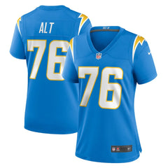 Joe Alt  Women's Game Jersey - Los Angeles Chargers