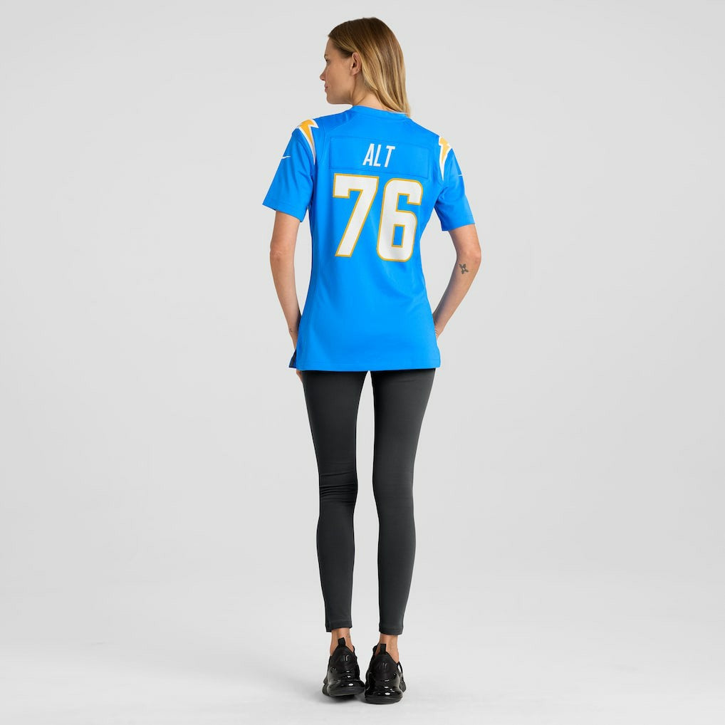 Joe Alt  Women's Game Jersey - Los Angeles Chargers