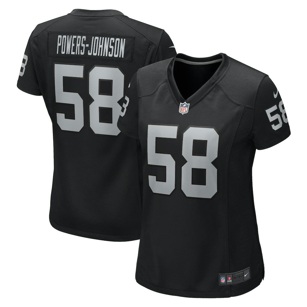 Jackson Powers-Johnson  Women's Game Jersey - Las Vegas Raiders