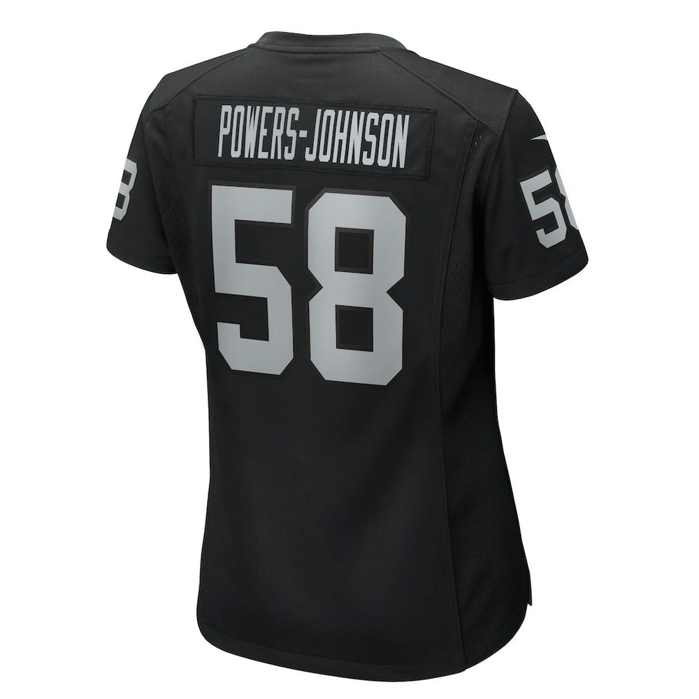 Jackson Powers-Johnson  Women's Game Jersey - Las Vegas Raiders