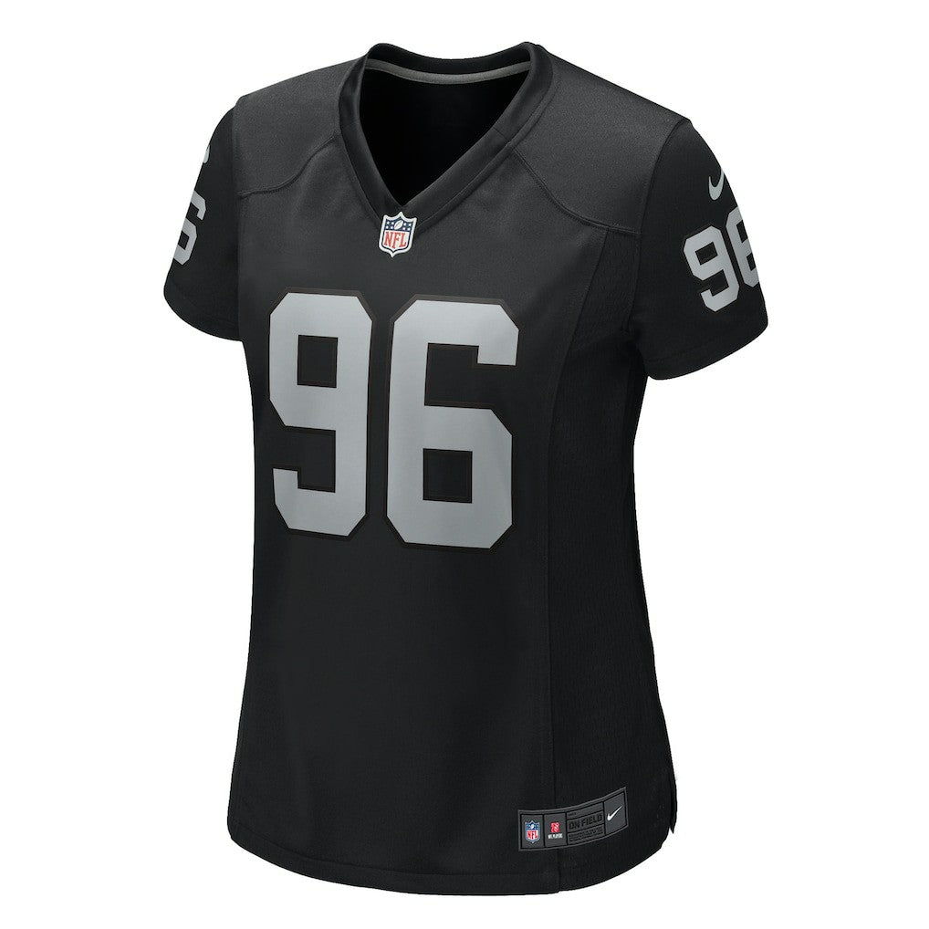 Jonah Laulu  Women's Game Jersey - Las Vegas Raiders