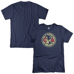 Club America 1863FC Color Badge T-Shirt -  Navy