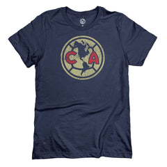 Club America 1863FC Color Badge T-Shirt -  Navy