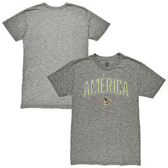 Club America 1863FC Wordmark Vintage Tri-Blend T-Shirt -  Heather Gray