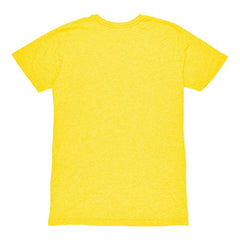 Club America 1863FC Left Mono Badge Vintage Tri-Blend T-Shirt -  Yellow