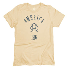 Club America 1863FC Team Arch T-Shirt -  Tan