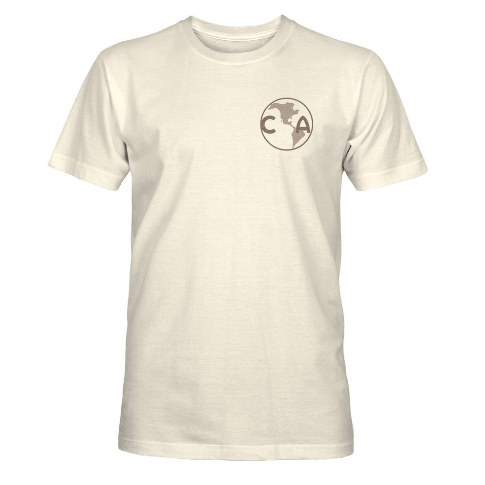 Club America 1863FC Vintage Photo T-Shirt -  Tan
