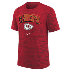 Youth Sideline Velocity Performance T-Shirt - Kansas City Chiefs