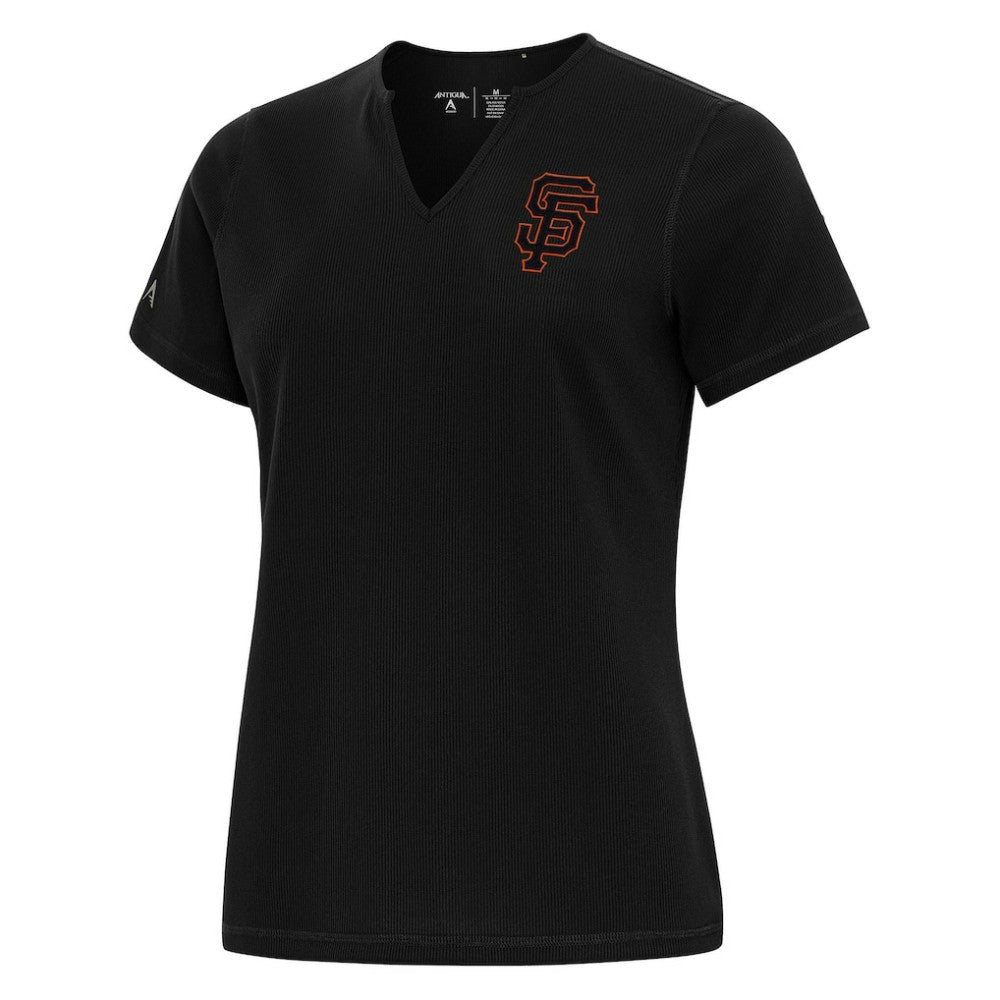 MLB San Francisco Giants Antigua Women's Notch Neck T-Shirt