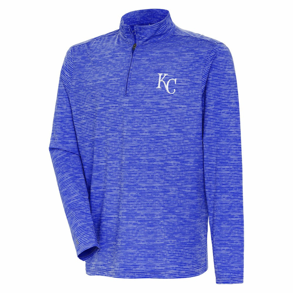 MLB Kansas City Royals Antigua Quarter-Zip Top